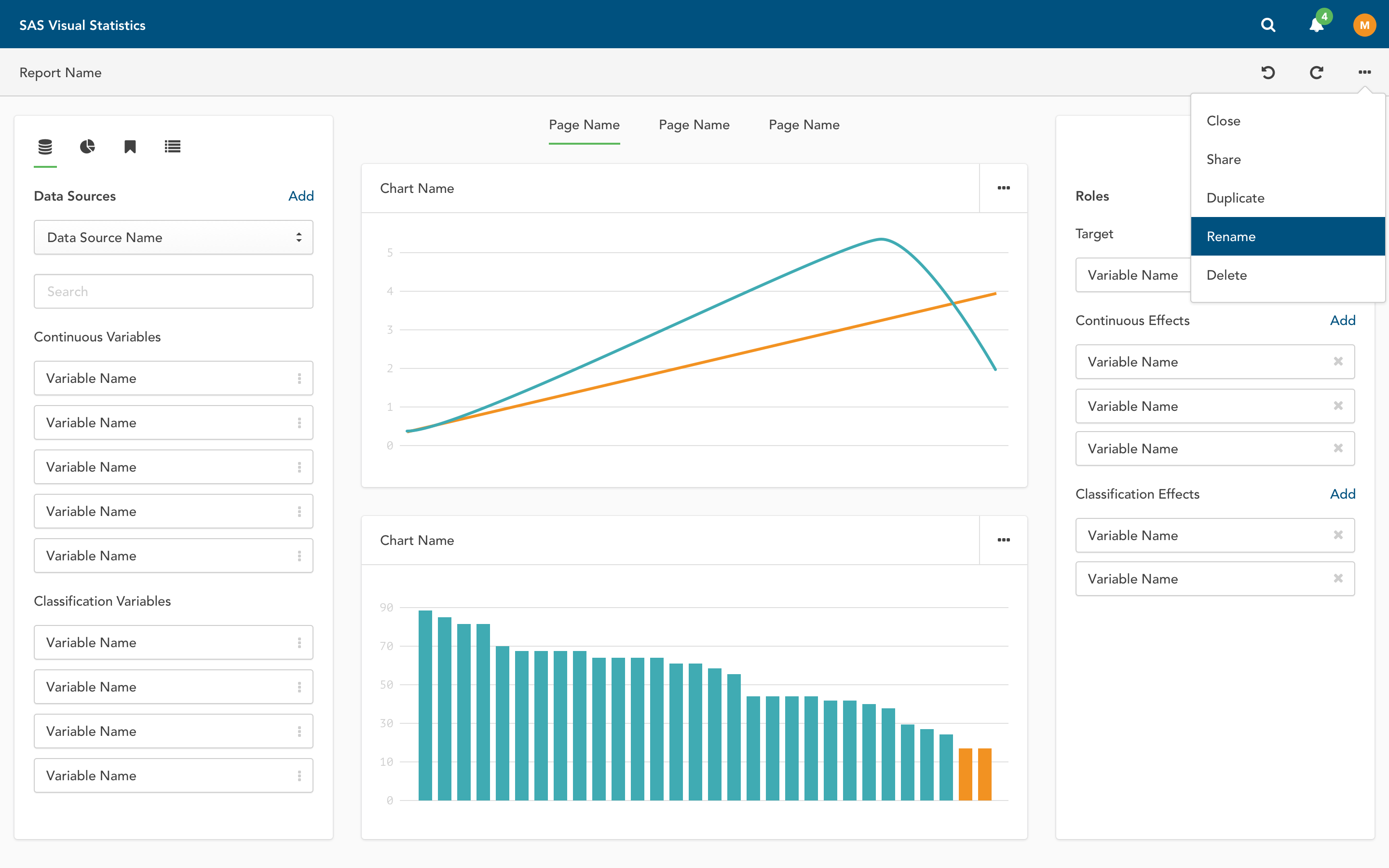 SAS Visual Statistics